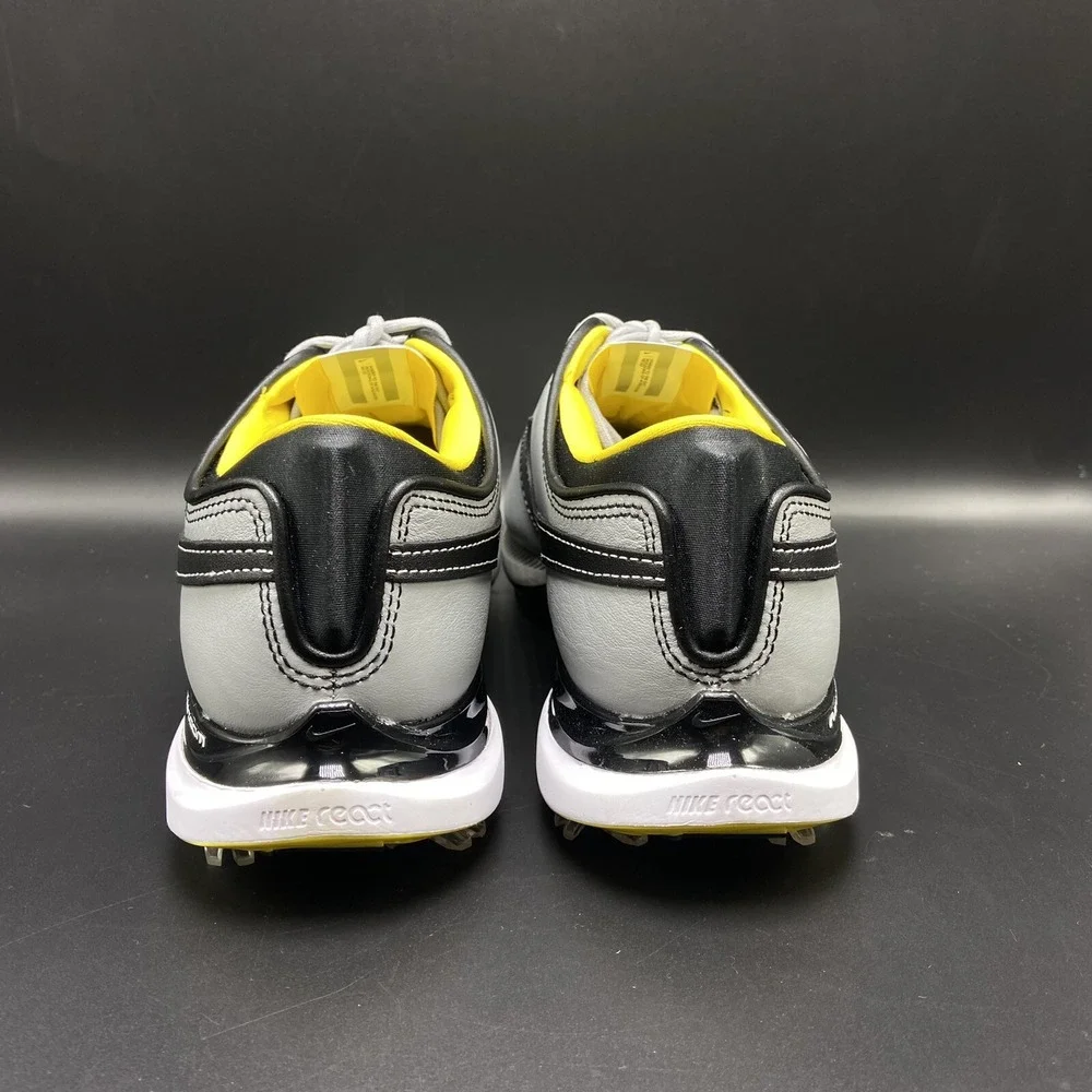 Nike Air Zoom Victory Tour 2 Golf DJ6570-002 Gray  Black Yellow NEW Mens Size  8